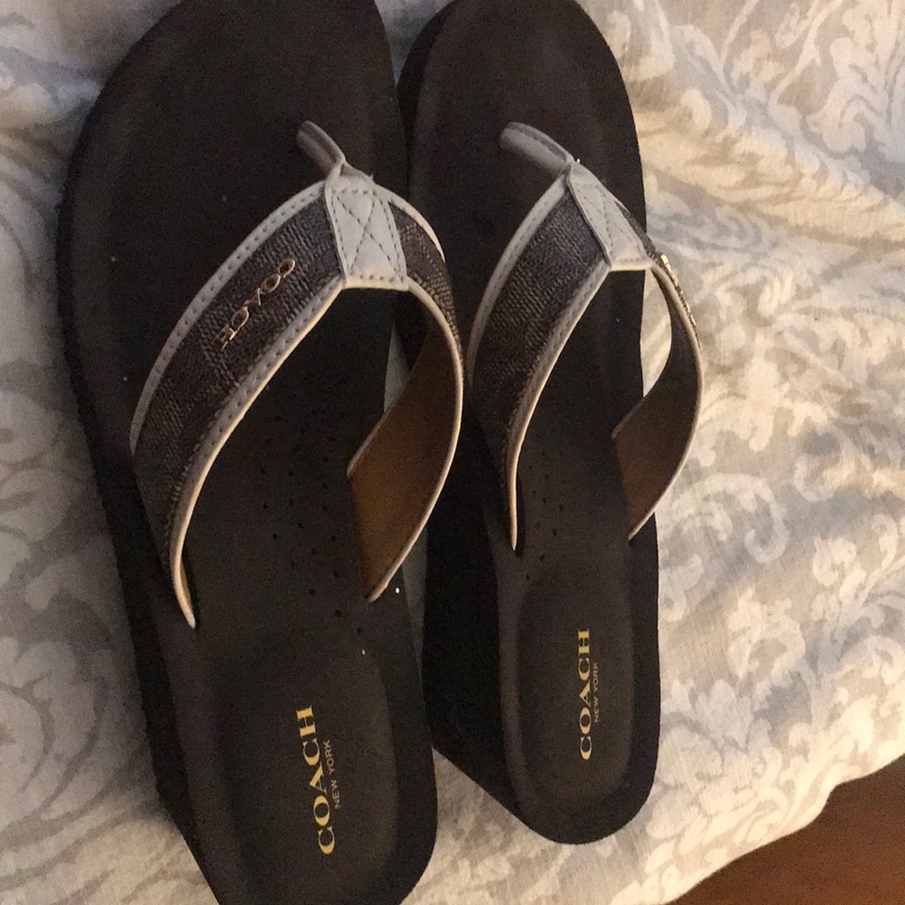 Coach wedges